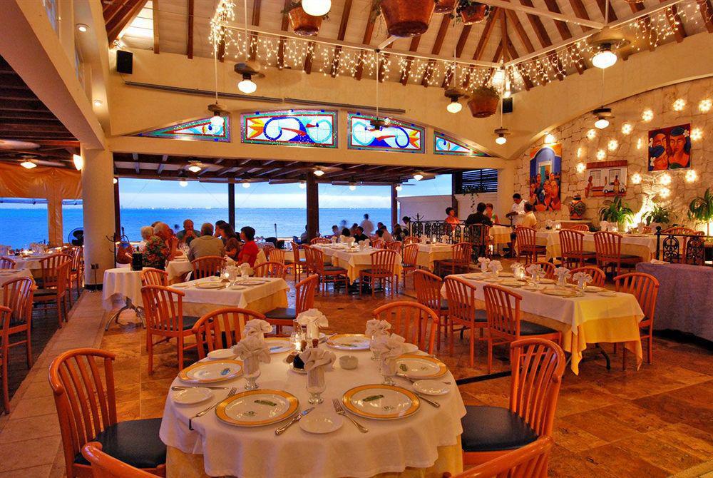 Zoetry Villa Rolandi Isla Mujeres Cancun Restaurang bild